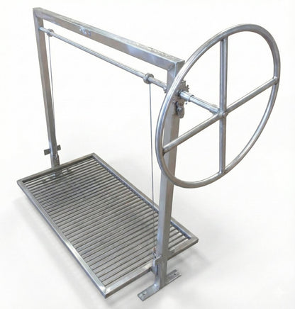 Stainless Steel Santa Maria BBQ Grill Kit for a Masonry Firebox