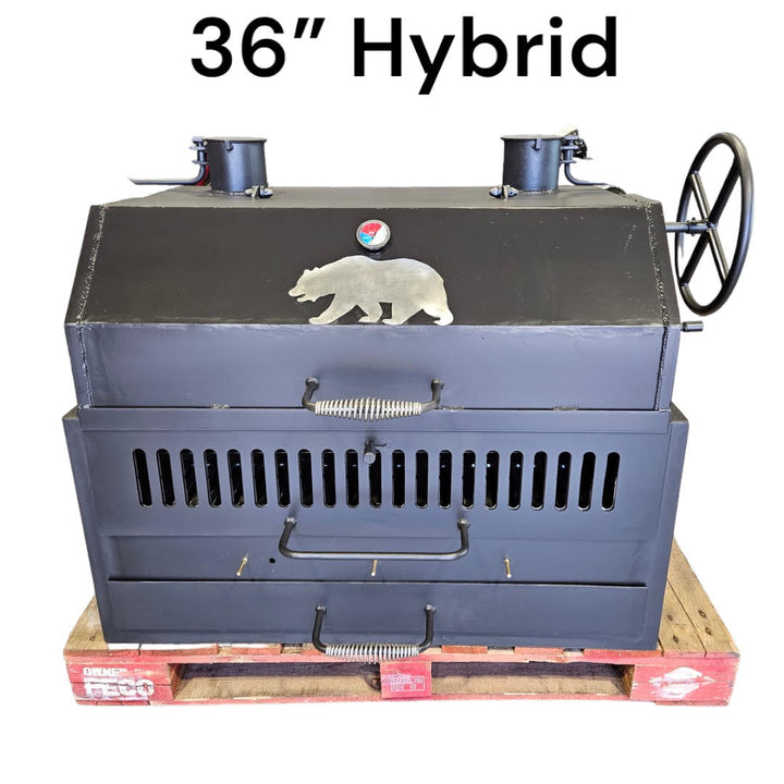 Hybrid - Gas - Wood - Charcoal Grill - Heritage Backyard