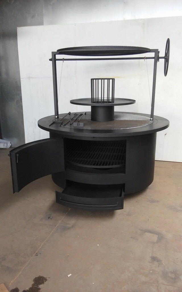 3044 NSF Certified Round Insulated Charbroiler | Call 4 Price