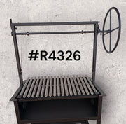 Argentine Built-In Grills with a Steel Firebox - Heritage Backyard