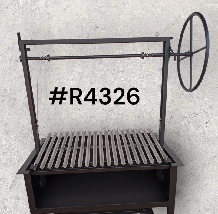 Argentine Built-In Grills with a Steel Firebox
