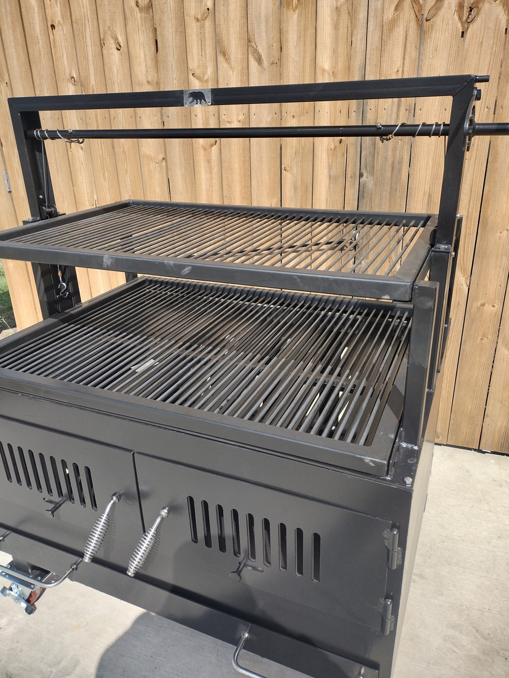 4446 COMMERCIAL Tiered Charbroiler Grill - Heritage Backyard