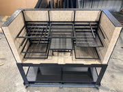 4454 Commercial Pinch System Grill with Fire Table - Heritage Backyard