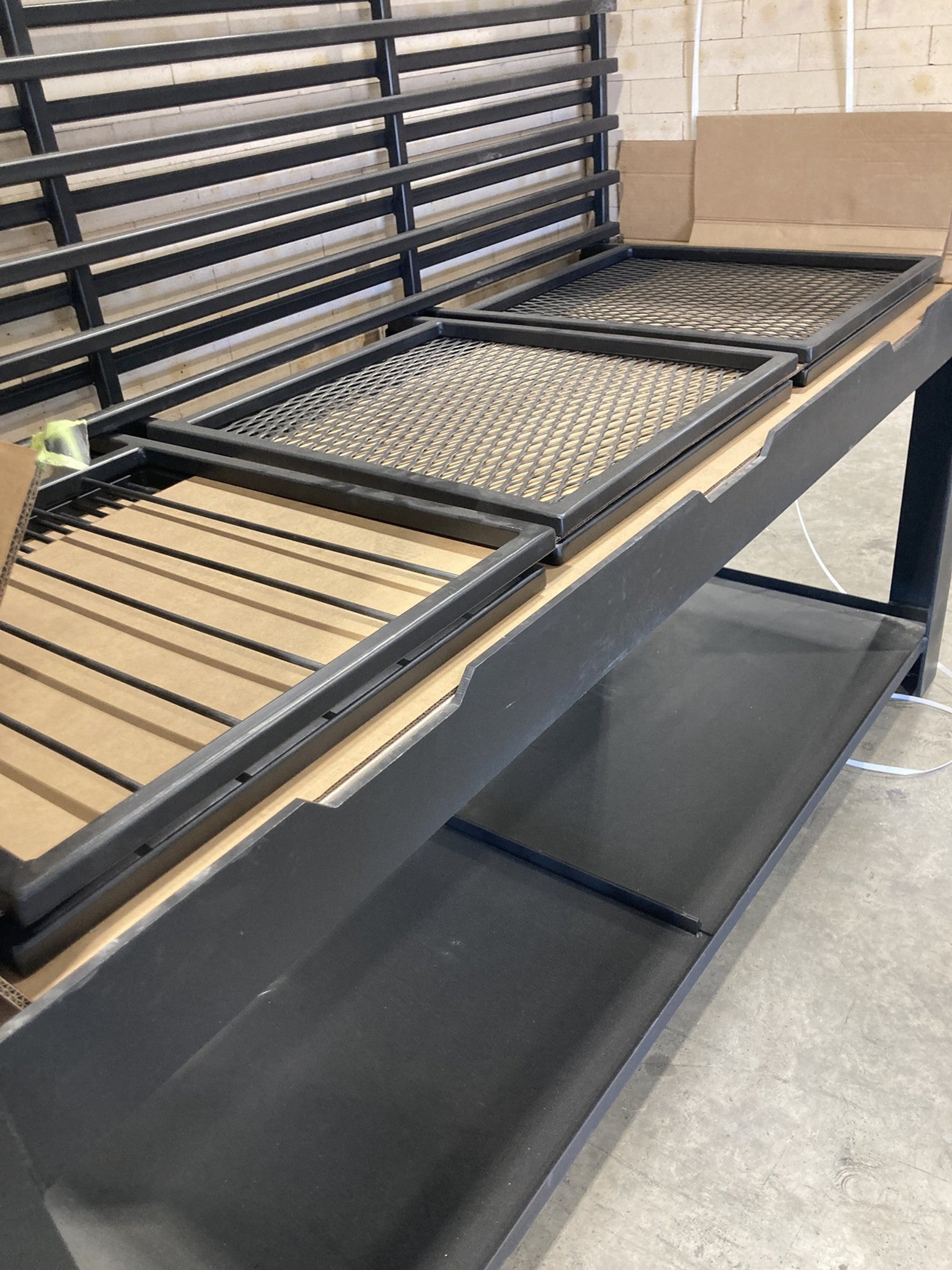 4454 Commercial Pinch System Grill with Fire Table - Heritage Backyard
