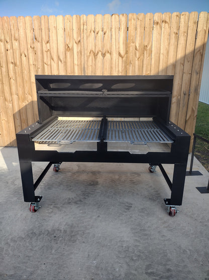 4458 COMMERCIAL Fire Table Grill with Removable Grates - Heritage Backyard