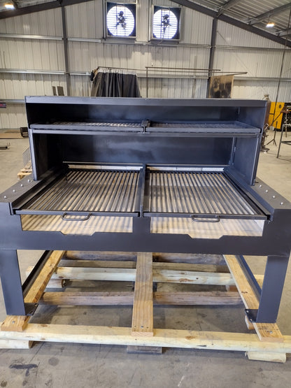 4458 COMMERCIAL Fire Table Grill with Removable Grates - Heritage Backyard