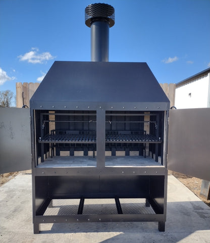 4549 Commercial Fireplace Grill - Heritage Backyard