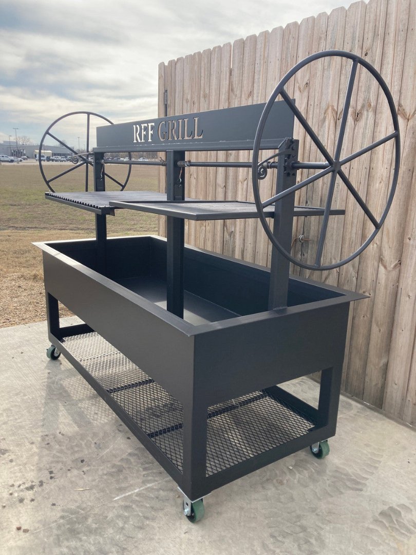 4556 Custom COMMERCIAL Santa Maria Grill - Heritage Backyard