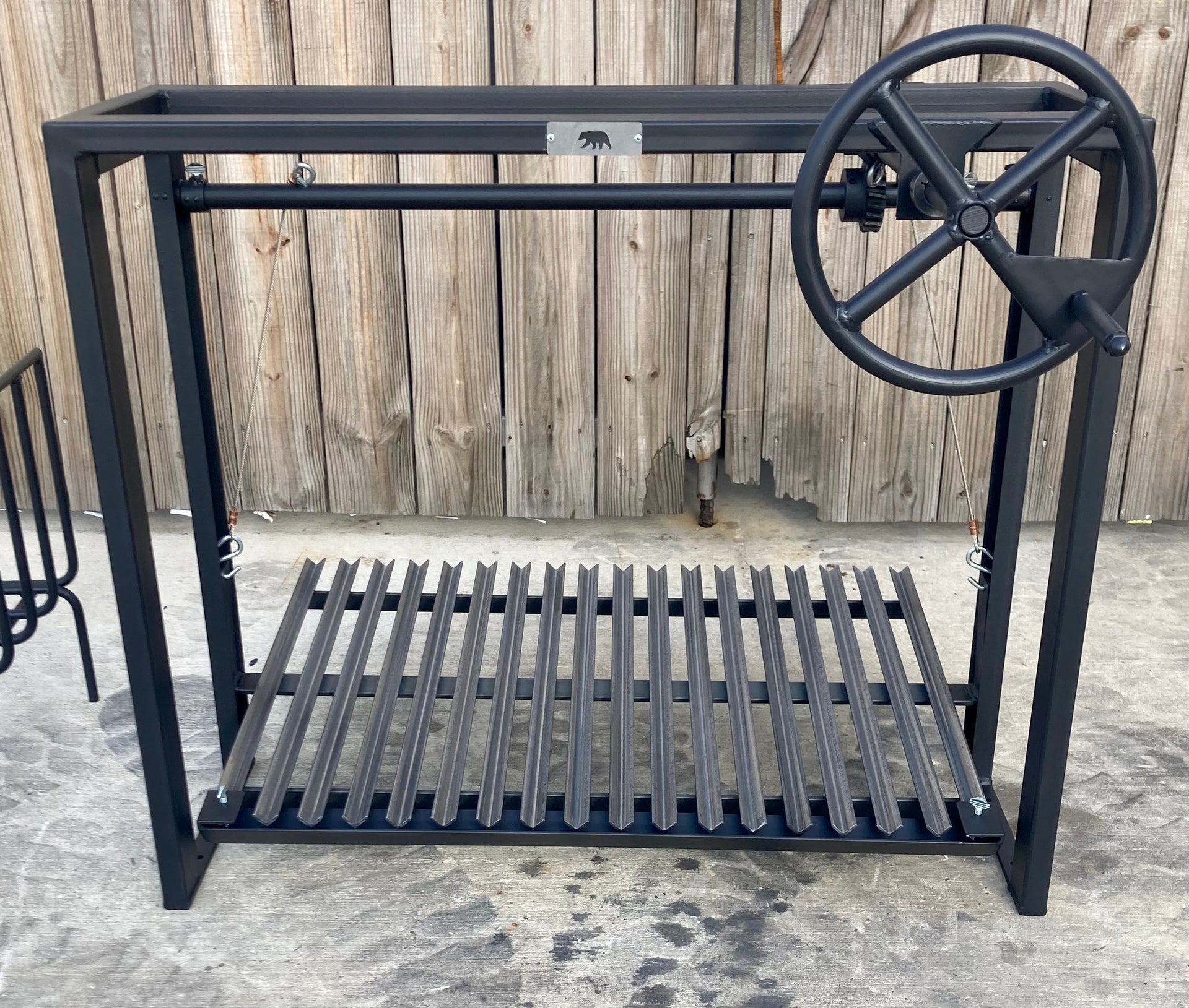 4599 COMMERCIAL Architectural Grills with Free Standing Brasero - Heritage Backyard