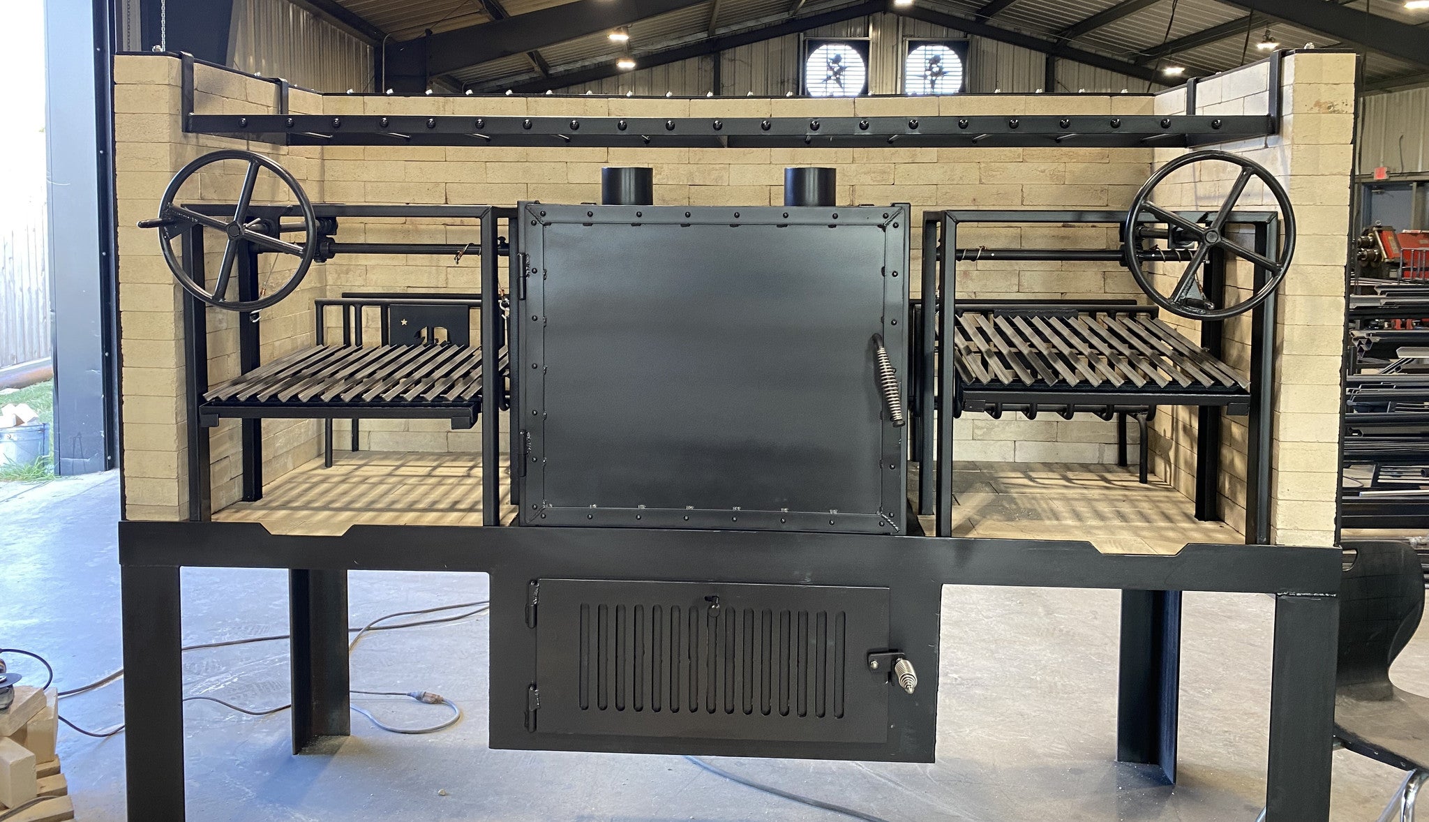 4642 COMMERCIAL Fire Table Grill - Heritage Backyard