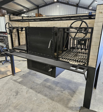 4642 COMMERCIAL Fire Table Grill - Heritage Backyard