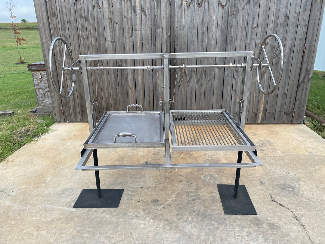 Stainless Steel Split BBQ Grill Kit