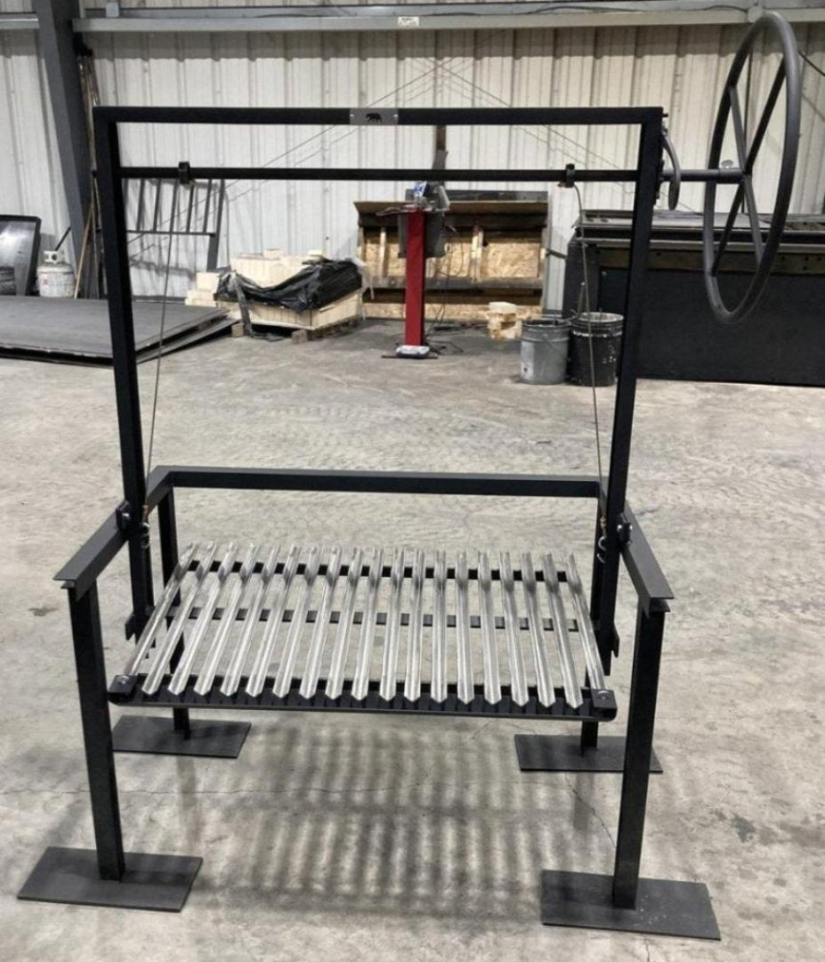 Argentine Architectural Grill with Flange - Heritage Backyard