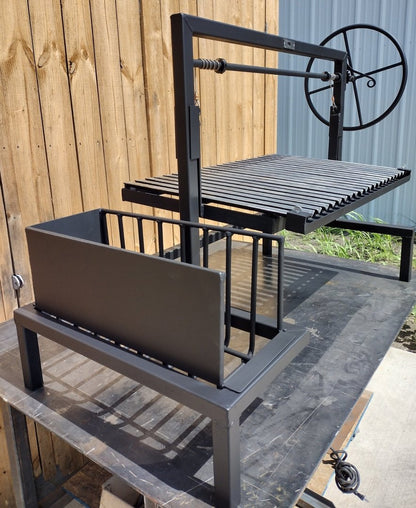 Free Standing Architectural Stilt Grills - Heritage Backyard