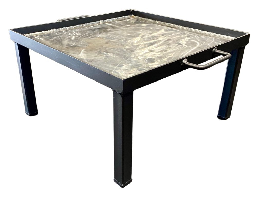 Freestanding Griddle for Open Fire Cooking – Perfect for Campfire Cooking