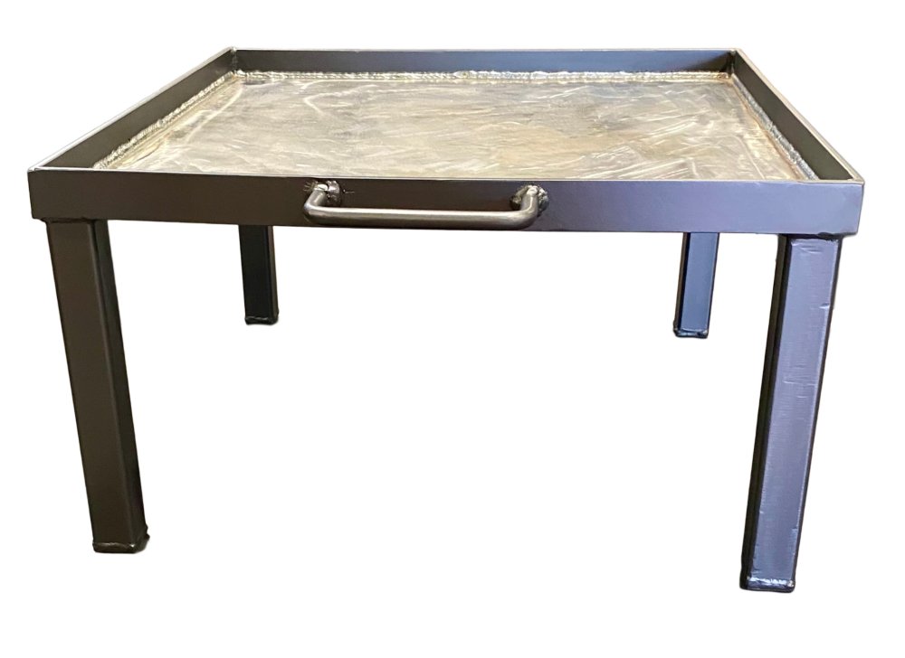 Steel Chapa – Griddle Grill with Legs for Open Fire Cooking