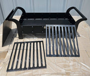 Table Top Charcoal Grill  with removable grates and griddle. 