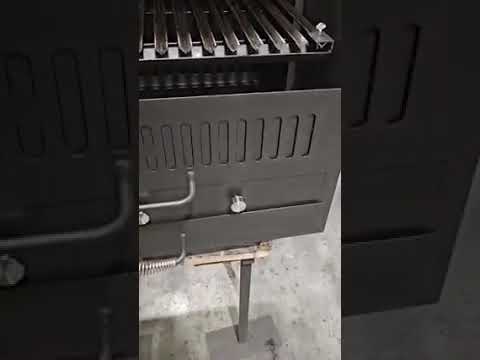 Hybrid Smoker BBQ Grill: Wood-Charcoal-Gas