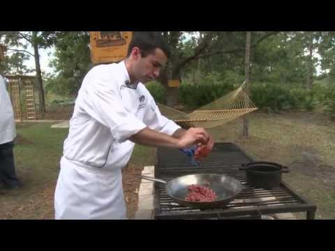 Professional Chefs cooking on one of our Asado Grills in Orlando Fl