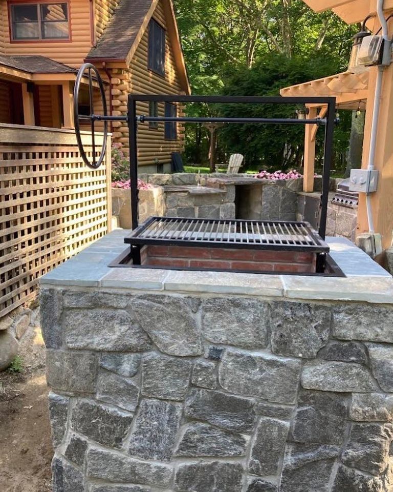 Santa Maria Architectural Grill with Flange - Heritage Backyard Inc.