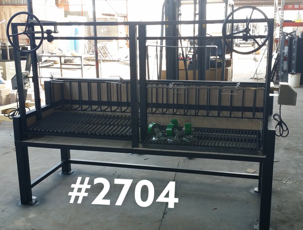 2704 Commercial Fire Table Grill Argentine Style - Heritage Backyard