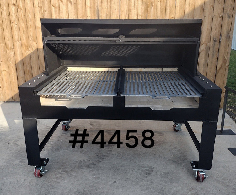 4458 COMMERCIAL Fire Table Grill with Removable Grates - Heritage Backyard