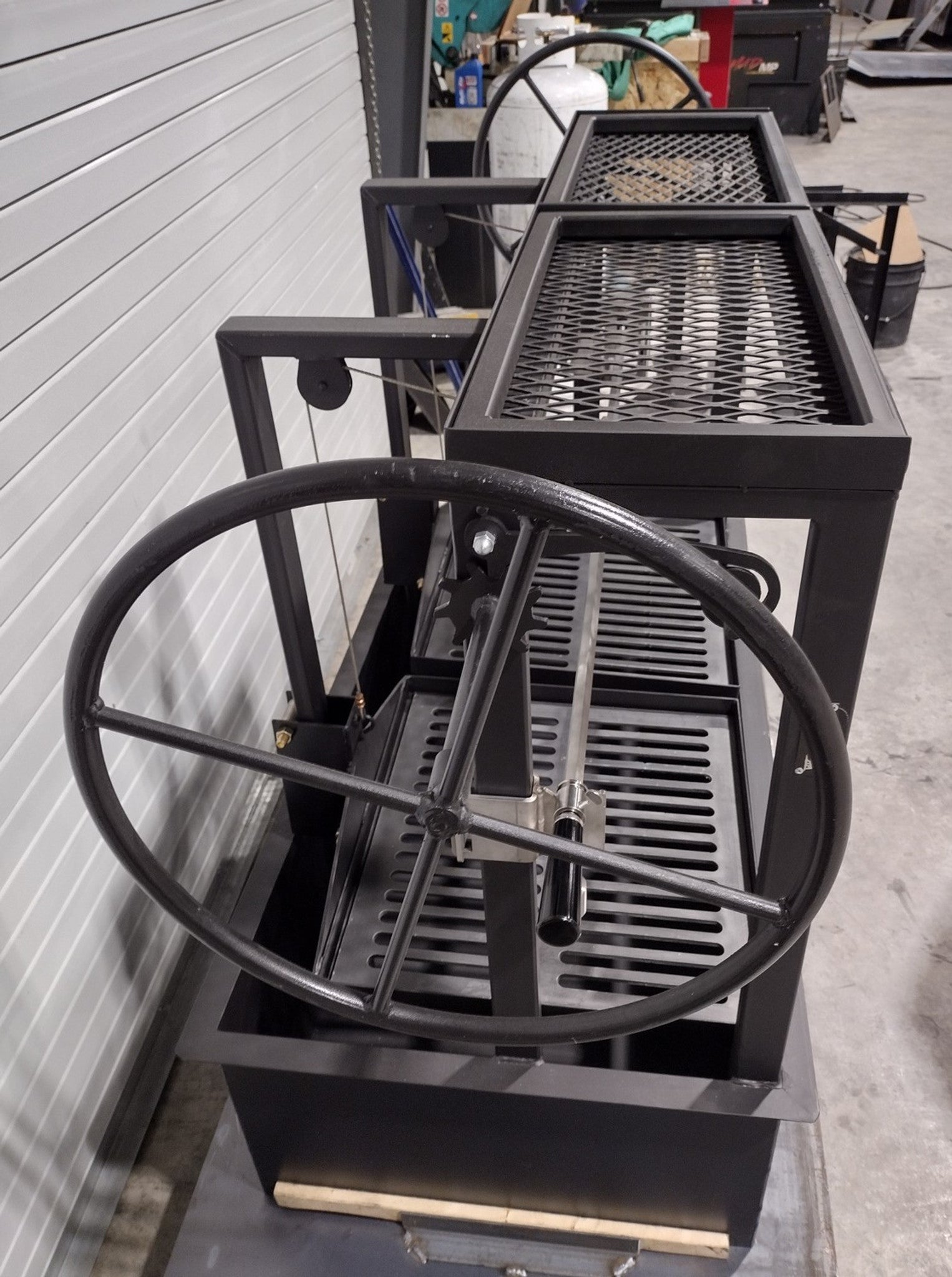 Double Rack Grill 4509 Built-In Split Grill with Warming Rack