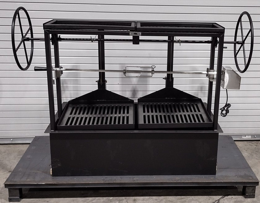 4509 COMMERCIAL Built-In Split Grill with Warming Rack - My Store