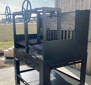 4530 Commercial Argentine Style Fire Table Grill - Heritage Backyard