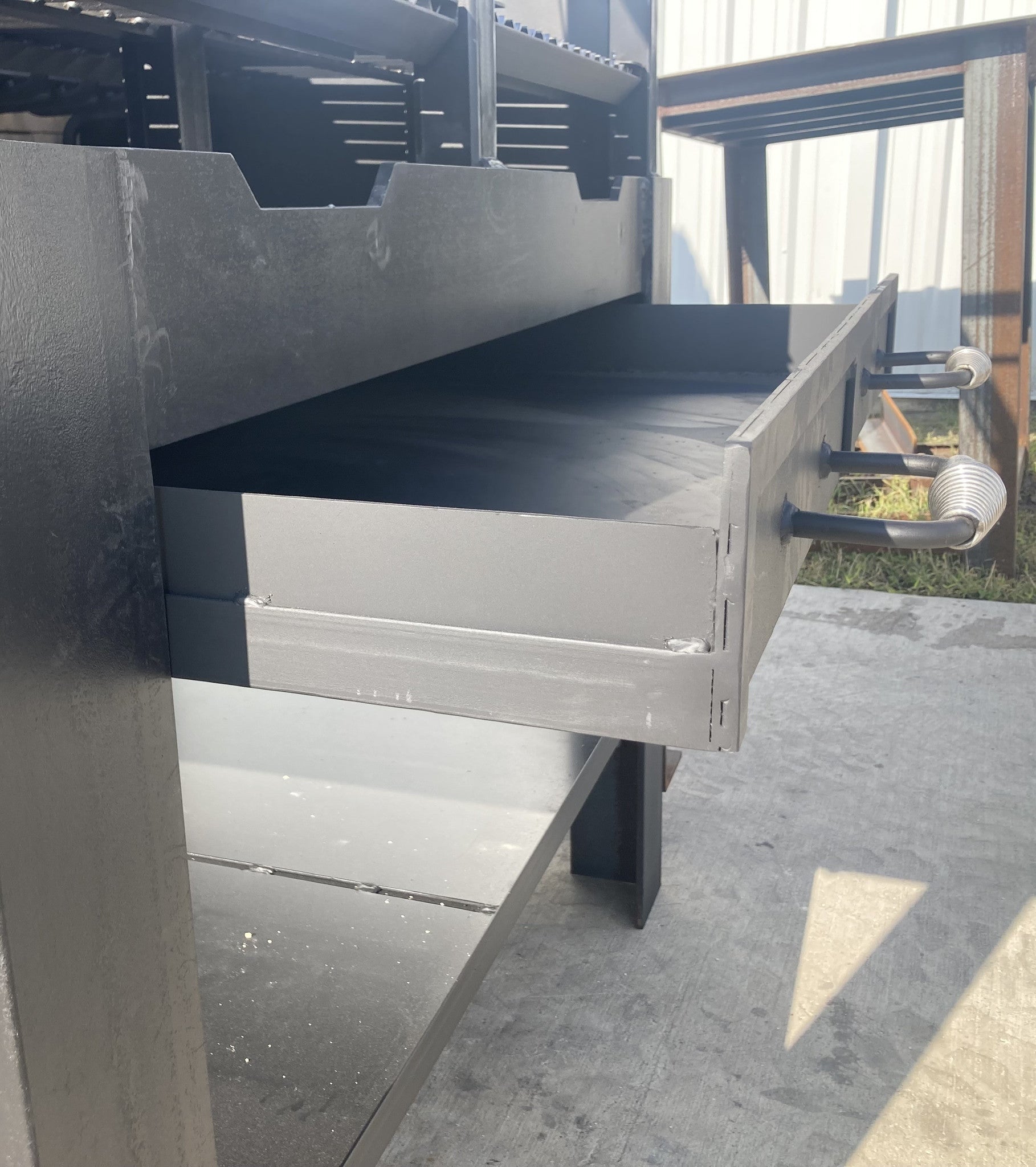 4530 Commercial Argentine Style Fire Table Grill - Heritage Backyard