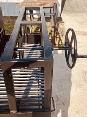 4530 Commercial Argentine Style Fire Table Grill - Heritage Backyard