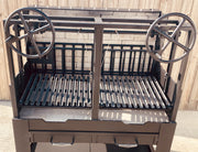 4530 Commercial Argentine Style Fire Table Grill - Heritage Backyard
