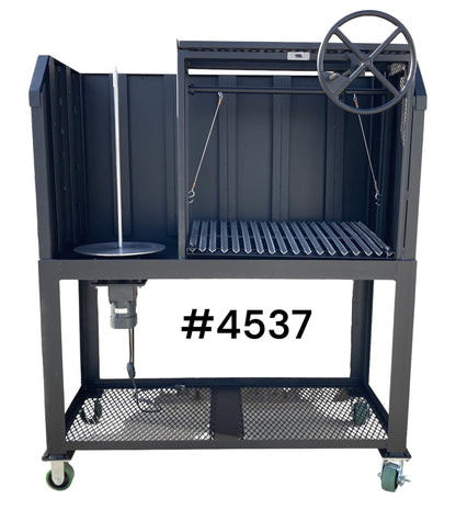 4537 COMMERCIAL Argentine and Trompo Grill Combo - Heritage Backyard