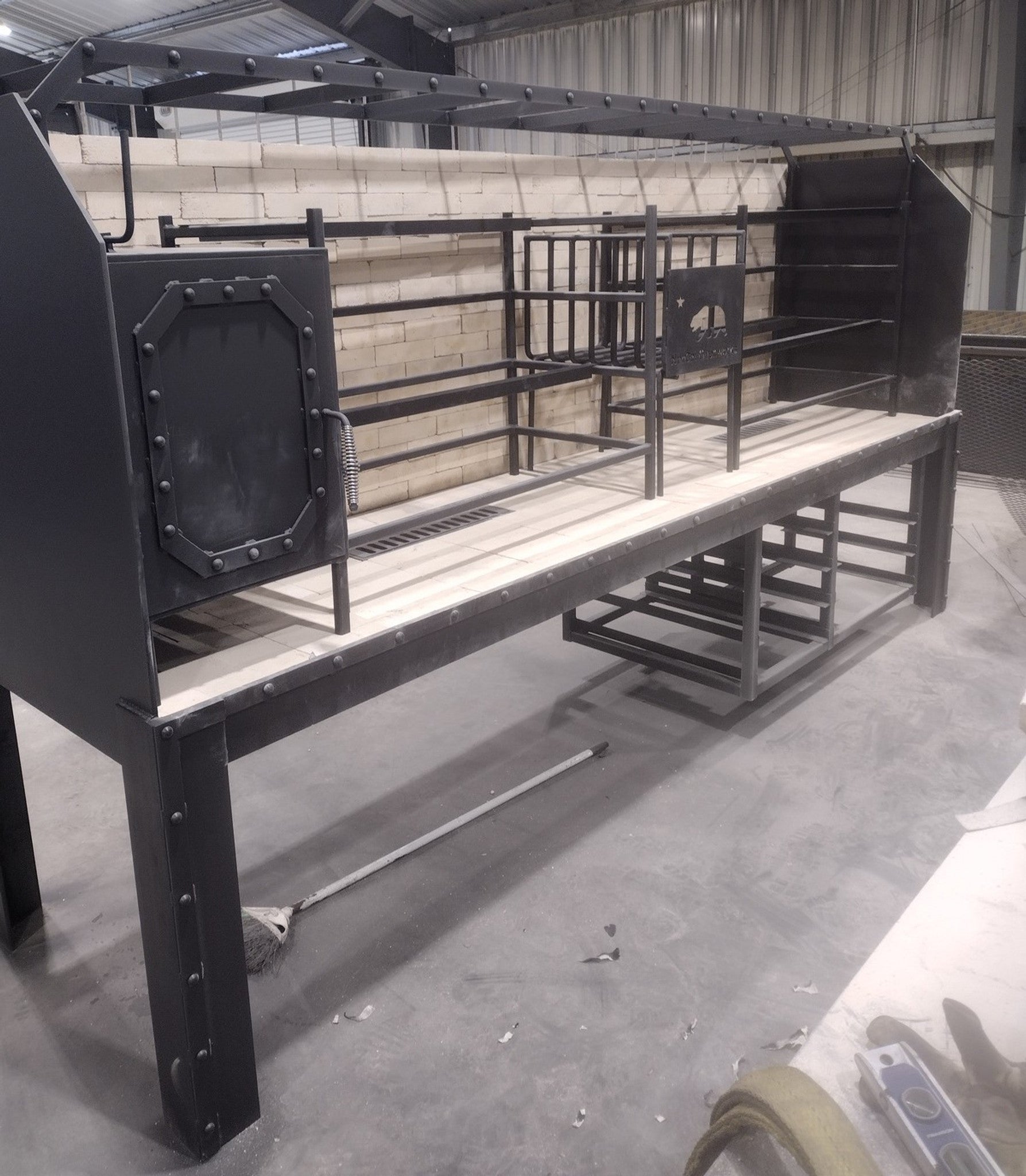 4566 COMMERCIAL Fire Table Grill - Heritage Backyard