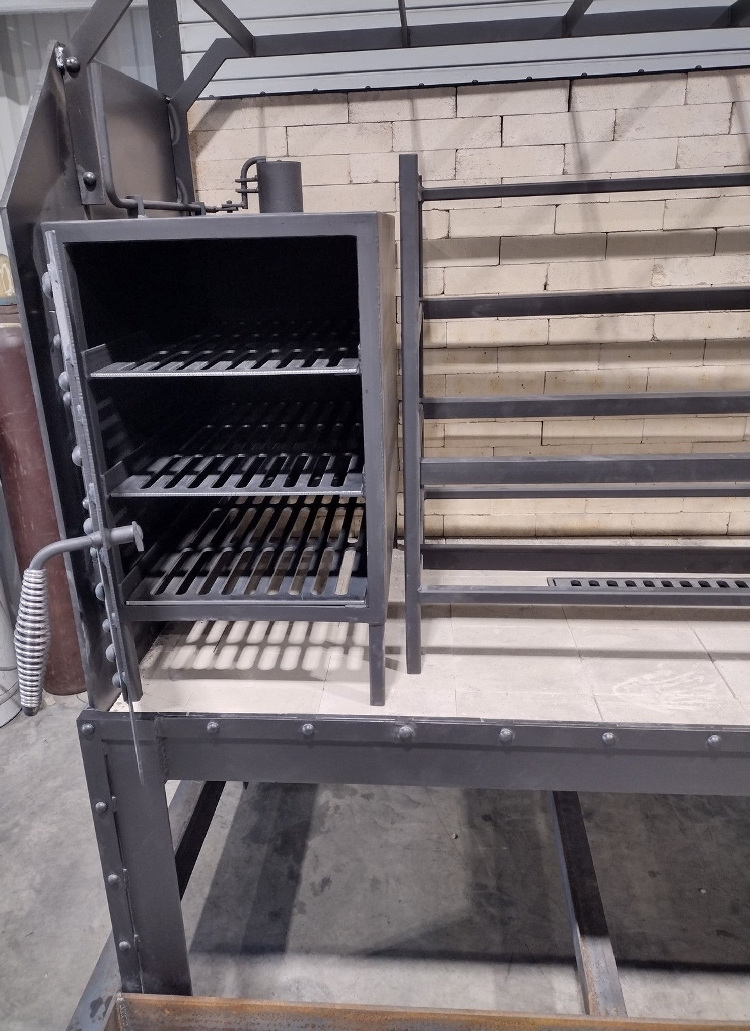 4566 COMMERCIAL Fire Table Grill - Heritage Backyard