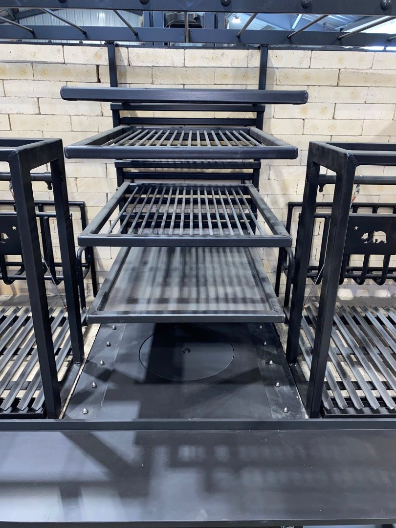 4678 COMMERCIAL Fire Table Grill with - Heritage Backyard Inc.