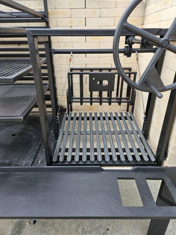 4678 COMMERCIAL Fire Table Grill with - Heritage Backyard Inc.