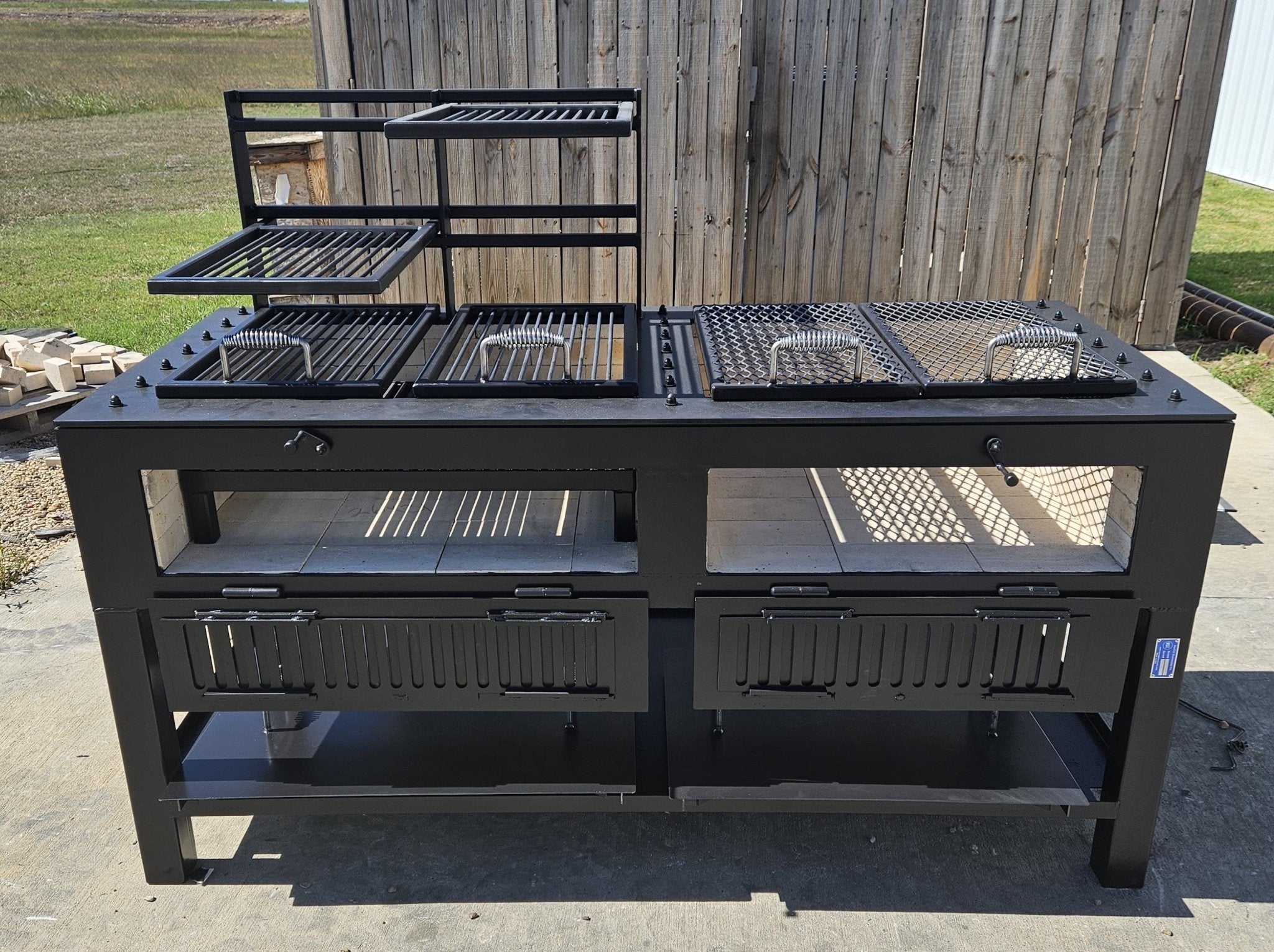 Custom made outlet grills