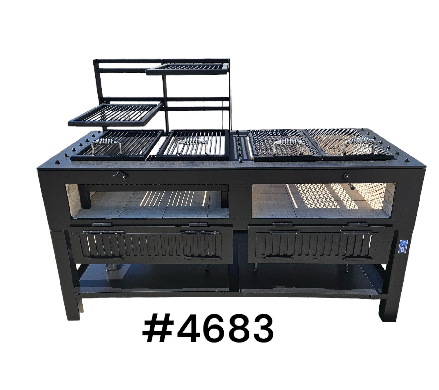 4683 NSF Commercial Charbroiler Grill Heritage Backyard Inc