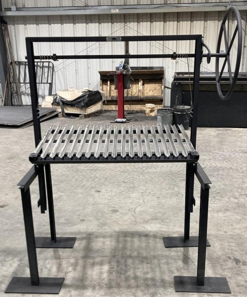 Argentine Architectural Grill with Flange - Heritage Backyard