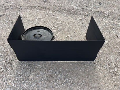 Campfire Wind Block - Heritage Backyard