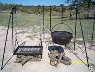 Dutch Oven & Grill Cook Set with Churrasco Swords - My Store