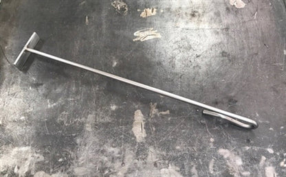 Handcrafted Steel Fire T Rake - Heritage Backyard Inc.
