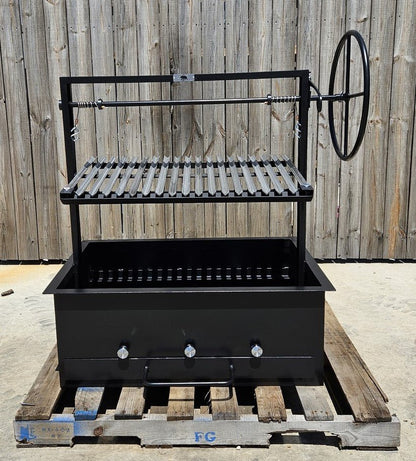 Hybrid Santa Maria Counter Built-In Grill - Heritage Backyard
