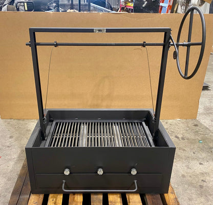 Hybrid Santa Maria Counter Built-In Grill - Heritage Backyard