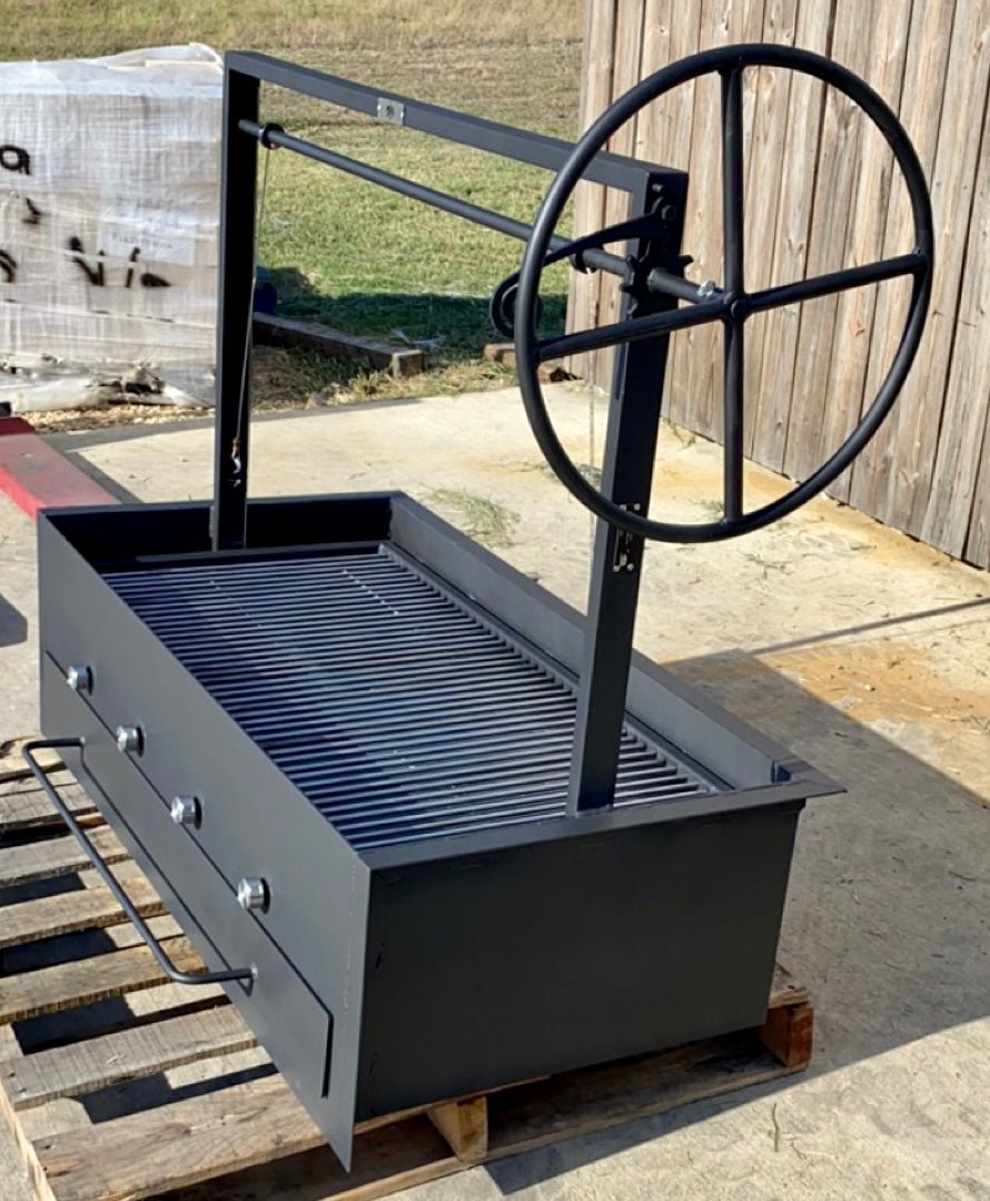 Hybrid Santa Maria Counter Built-In Grill - Heritage Backyard
