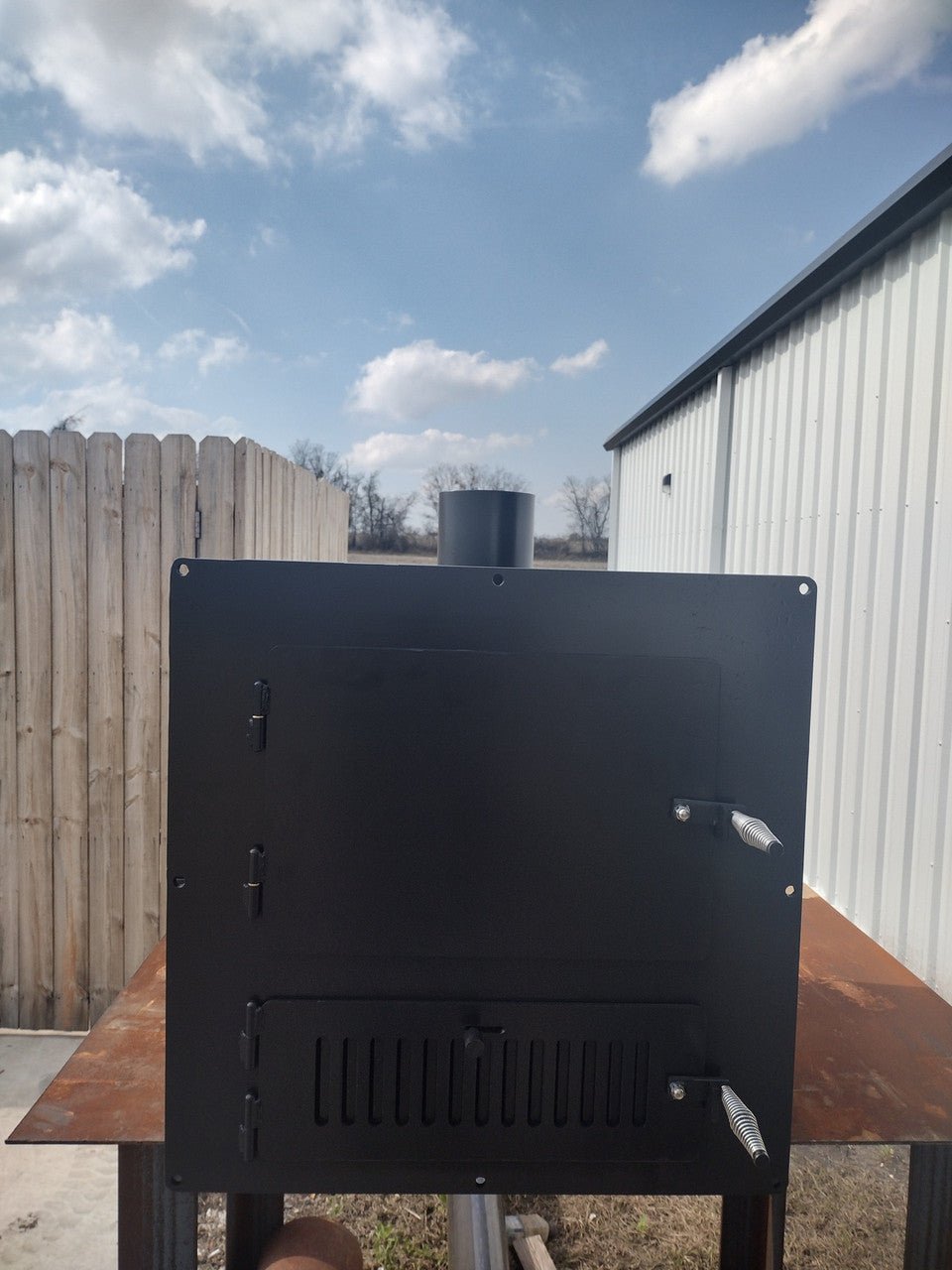 Outdoor Woodfire Oven for a Latin Kitchen - Heritage Backyard