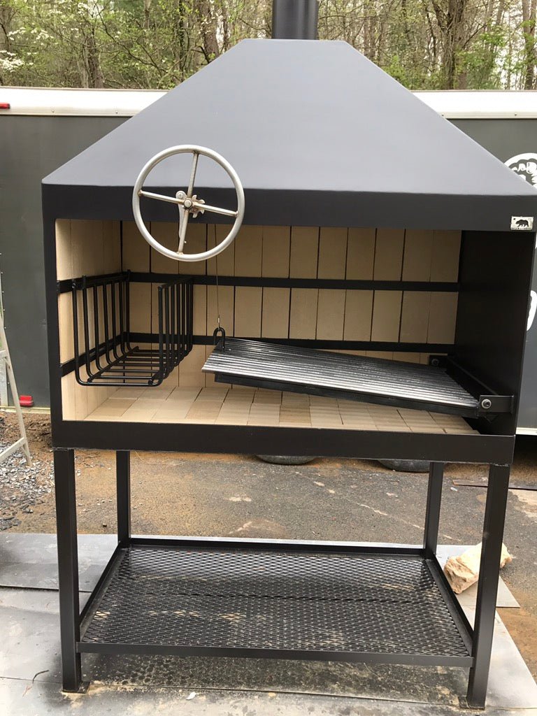 Portable Argentine or Uruguayan Fireplace Grill - Heritage Backyard Inc.