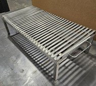 4596 Asado Fire Table Grill with Argentine V-Grate and Drip Pan - Heritage Backyard