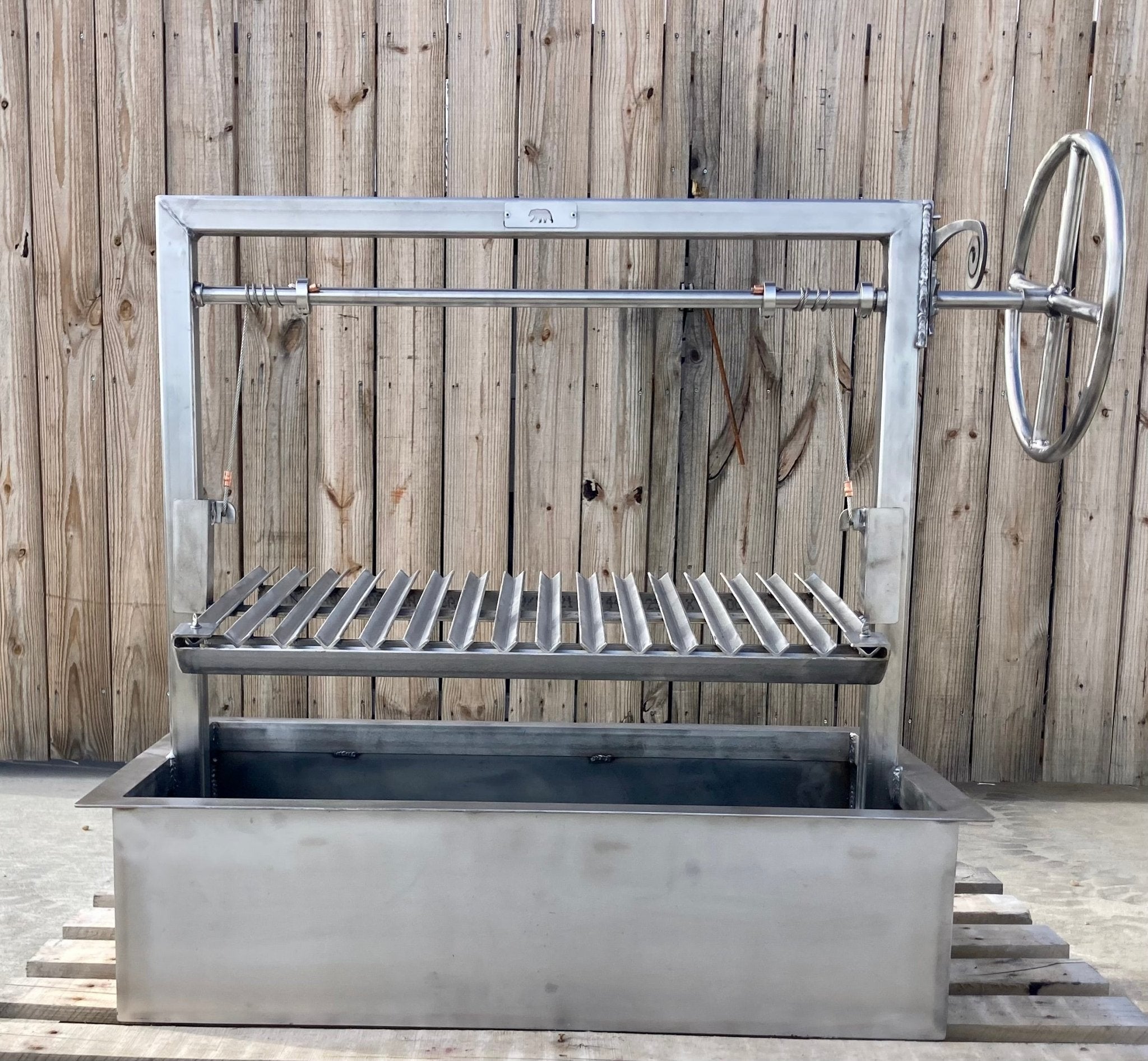 Santa Maria Counter Built-In Grill with Steel Firebox - Heritage Backyard Inc.